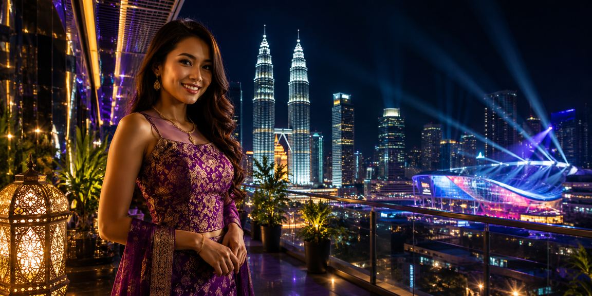 Suasana Kasino Langsung petron77 di Kuala Lumpur dengan dealer profesional
